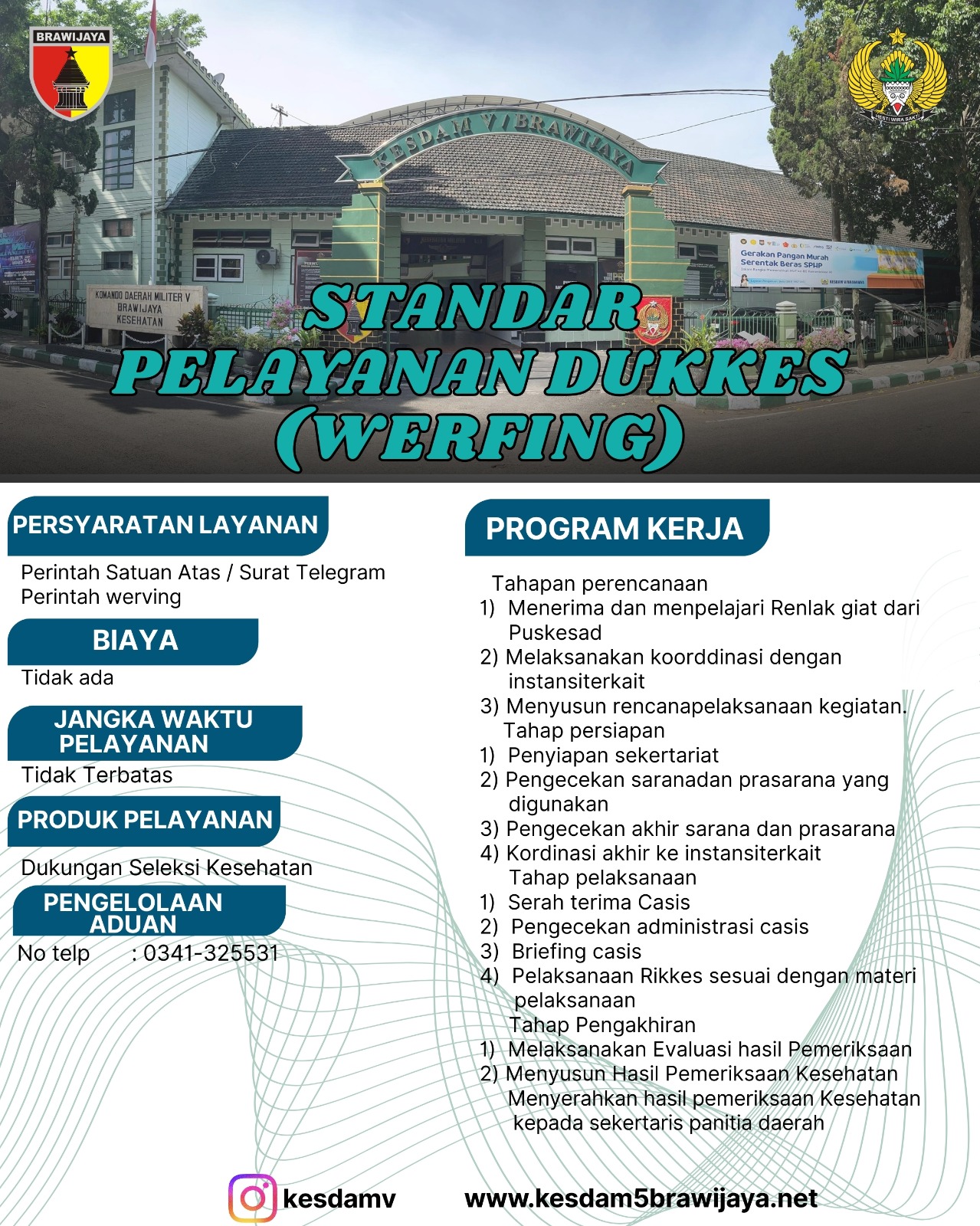 STANDAR PELAYANAN DUKKES (WERFING)