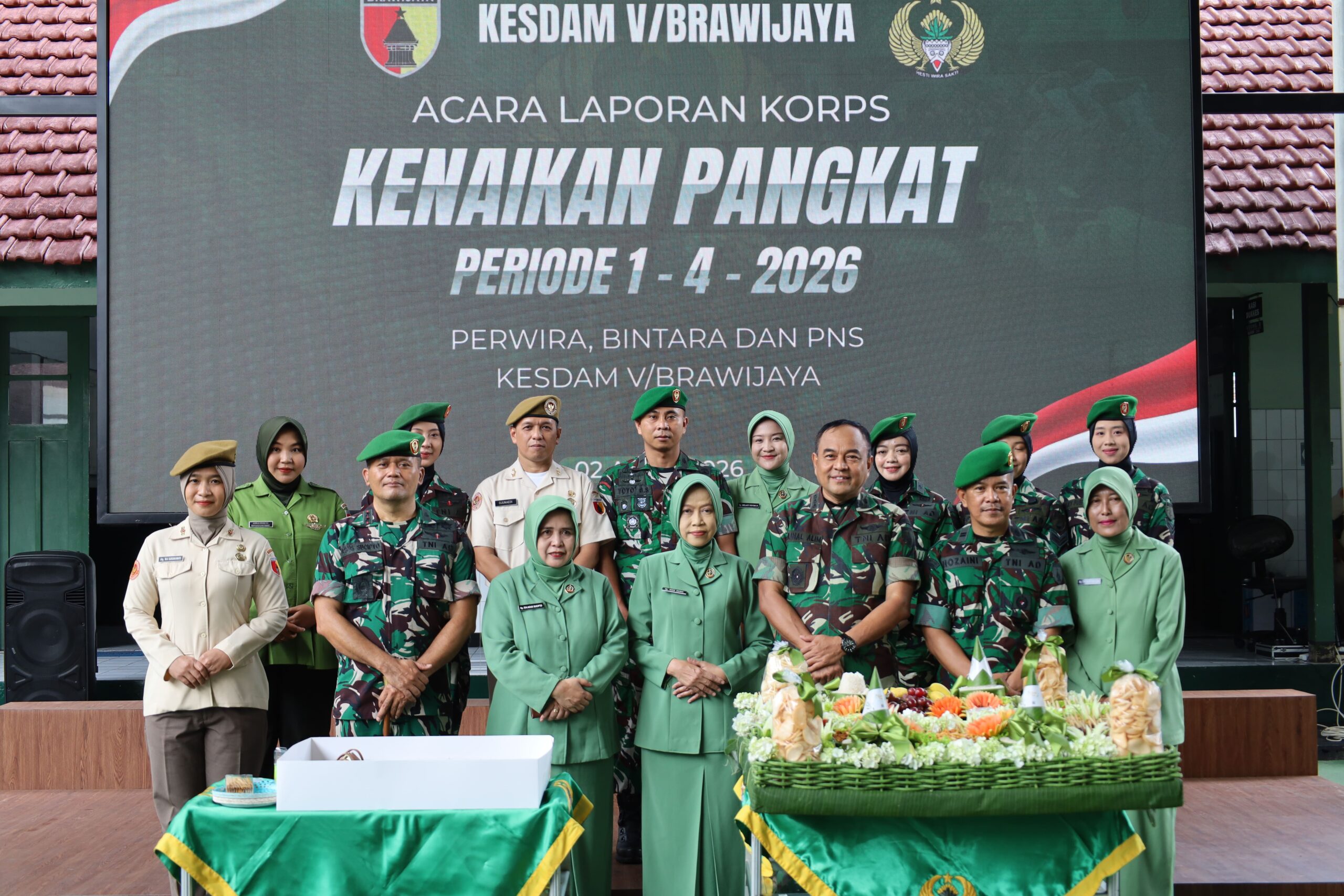 Acara Laporan Korps Kenaikan Pangkat Periode 1 April 2026