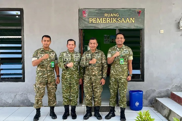 Pelaksanaan Dukkes KUnker Menhan RI oleh Kesdam V/Brawijaya